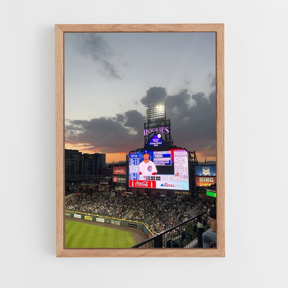 Poster Colorado Dreams – affiche Baseball (vue 4)